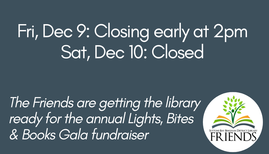 LIBRARY CLOSING EARLY @2