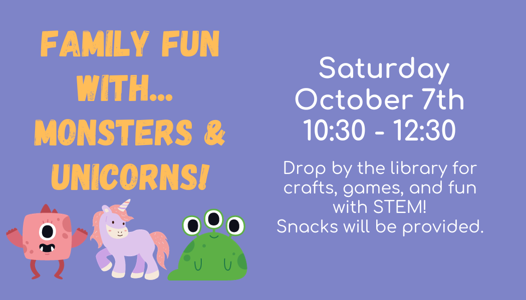 Family Fun with MONSTERS & UNICORNS!